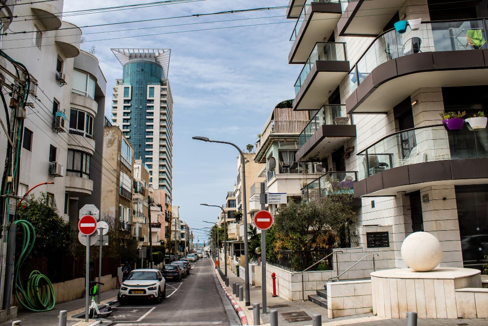 תמונת אווירה - תל אביב